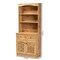 Baxton Studio Agni Modern and Contemporary Oak Brown Finished Wood Buffet and Hutch Kitchen Cabinet 189-11985-ZORO - alternate 10
